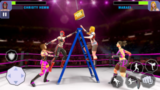 Download Bad Girls Wrestling Game Game olahraga untuk Android tangkapan layar 2