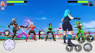 Download Bad Girls Wrestling Game Game olahraga untuk Android tangkapan layar 5