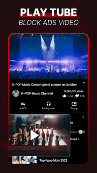 Download PlayTube - Block Ads Video Alat untuk Android tangkapan layar 4