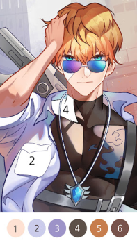 Download Painting Book - Anime Color Seni dan Desain untuk Android tangkapan layar 6