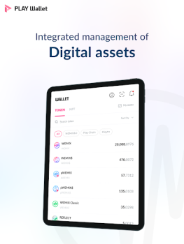 Download PLAY Wallet (WEMIX) Keuangan untuk Android tangkapan layar 6
