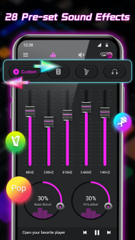 Download Equalizer- Bass Booster&Volume Musik dan audio untuk Android tangkapan layar 6