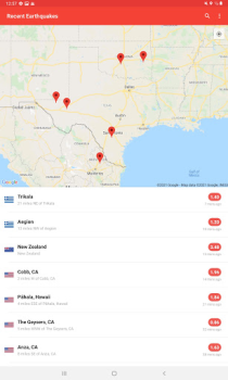 Download My Earthquake Alerts - Map Cuaca untuk Android tangkapan layar 6