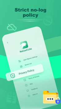 Download NoCard VPN Lite - VPN Proxy Alat untuk Android tangkapan layar 5