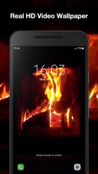 Download Fireplace Live Wallpaper Personalisasi untuk Android tangkapan layar 4