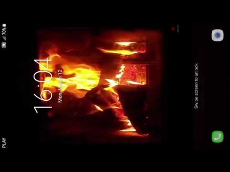 Download Fireplace Live Wallpaper Personalisasi untuk Android tangkapan layar 6
