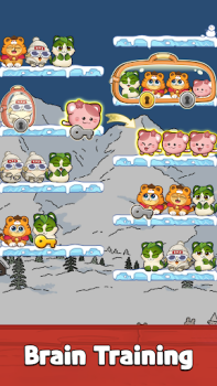 Download Cat Sort Puzzle: Cute Pet Game Permainan kasual untuk Android tangkapan layar 3