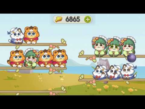 Download Cat Sort Puzzle: Cute Pet Game Permainan kasual untuk Android tangkapan layar 8