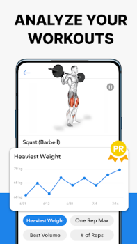 Download Hevy - Gym Log Workout Tracker Kesehatan & Kebugaran untuk Android tangkapan layar 3