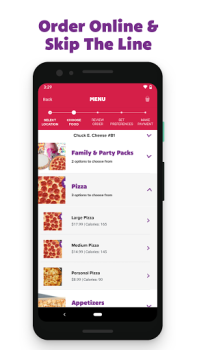 Download Chuck E. Cheese Makanan dan minuman untuk Android tangkapan layar 4