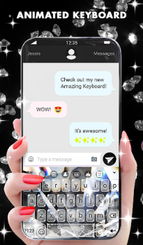 Download Diamond Live Wallpaper HD Personalisasi untuk Android tangkapan layar 2