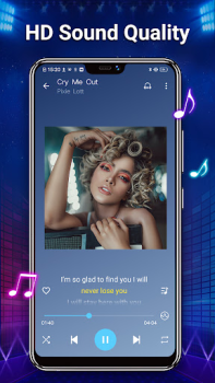 Download Offline Music Player: Play Mp3 Musik dan audio untuk Android tangkapan layar 5
