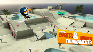 Download Stickman Skate Battle Game olahraga untuk Android tangkapan layar 4