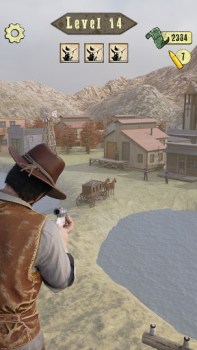 Download Wild West Sniper: Cowboy War Game aksi untuk Android tangkapan layar 3