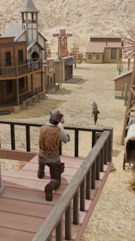 Download Wild West Sniper: Cowboy War Game aksi untuk Android tangkapan layar 6