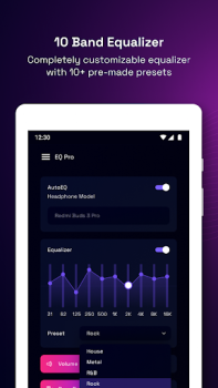 Download Volume Booster - Equalizer Pro Musik dan audio untuk Android tangkapan layar 5