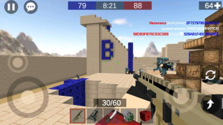 Download Pixel Combats 2: Gun games PvP Game aksi untuk Android tangkapan layar 4