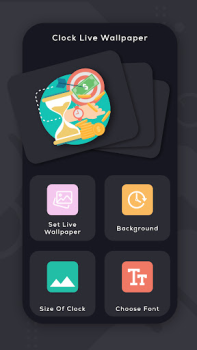 Download Analog Clock Live Wallpaper Personalisasi untuk Android tangkapan layar 2