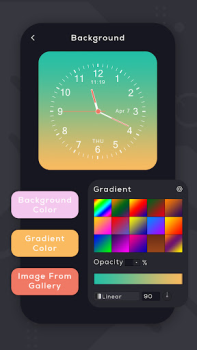 Download Analog Clock Live Wallpaper Personalisasi untuk Android tangkapan layar 5