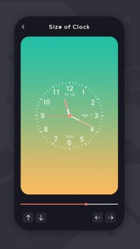 Download Analog Clock Live Wallpaper Personalisasi untuk Android tangkapan layar 6