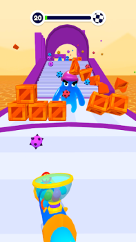 Download Blob Shooter 3D — Assassin Hit Game aksi untuk Android tangkapan layar 2