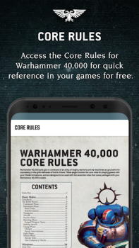 Download (OLD)Warhammer 40,000:The App Gaya hidup untuk Android tangkapan layar 3