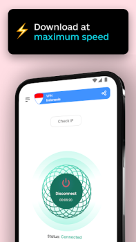 Download VPN Indonesia - Indonesian IP Alat untuk Android tangkapan layar 4