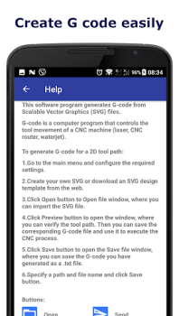 Download G-code Generator Kerja untuk Android tangkapan layar 4
