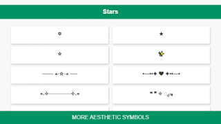 Download Aesthetic Symbols Kerja untuk Android tangkapan layar 5