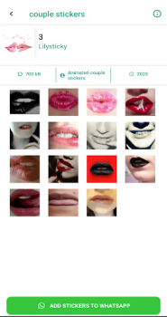 Download +18 Stickers for Whatsapp Personalisasi untuk Android tangkapan layar 3
