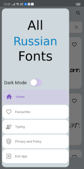 Download All Russian Fonts Personalisasi untuk Android tangkapan layar 4