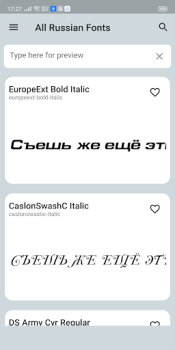 Download All Russian Fonts Personalisasi untuk Android tangkapan layar 5