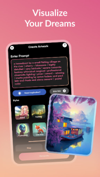 Download Dream AI Art Generator Seni dan Desain untuk Android tangkapan layar 2