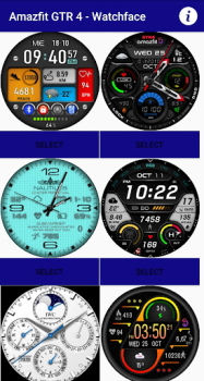 Download Amazfit GTR 4 WFace Personalisasi untuk Android tangkapan layar 3