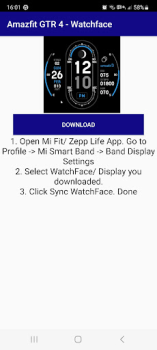 Download Amazfit GTR 4 WFace Personalisasi untuk Android tangkapan layar 5