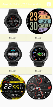 Download Amazfit T Rex / 2 / Pro WFace Personalisasi untuk Android tangkapan layar 4