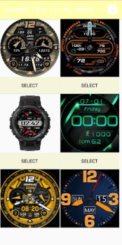Download Amazfit T Rex / 2 / Pro WFace Personalisasi untuk Android tangkapan layar 6