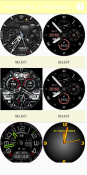 Download Amazfit T Rex / 2 / Pro WFace Personalisasi untuk Android tangkapan layar 7