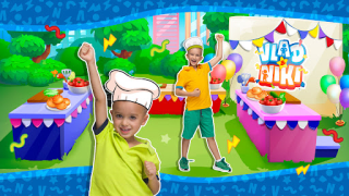 Download Vlad and Niki: Kids Cafe Game Pembelajaran untuk Android tangkapan layar 2