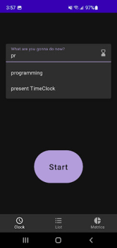 Download Time Clock Kerja untuk Android tangkapan layar 2