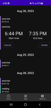 Download Time Clock Kerja untuk Android tangkapan layar 6
