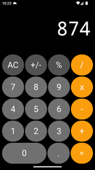 Download iOS Calculator Personalisasi untuk Android tangkapan layar 5