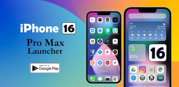 Download iphone 16 Pro Max Launcher Personalisasi untuk Android tangkapan layar 3