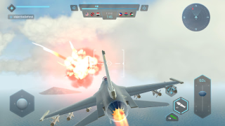Download Sky Warriors: Airplane Games Game aksi untuk Android tangkapan layar 3