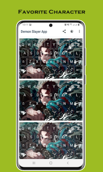 Download Keyboard Demon Slayer Theme Personalisasi untuk Android tangkapan layar 2