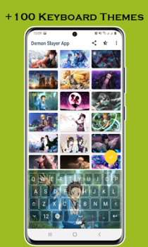 Download Keyboard Demon Slayer Theme Personalisasi untuk Android tangkapan layar 3
