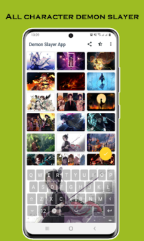 Download Keyboard Demon Slayer Theme Personalisasi untuk Android tangkapan layar 4