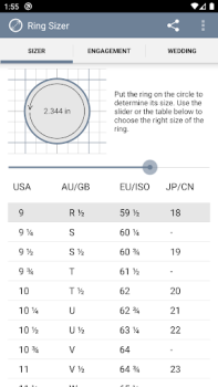 Download Ring Sizer by Jason Withers © Gaya hidup untuk Android tangkapan layar 2