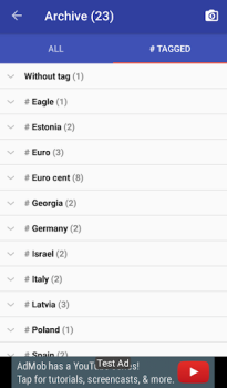 Download Coinoscope: Coin identifier Buku dan Referensi untuk Android tangkapan layar 4