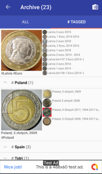 Download Coinoscope: Coin identifier Buku dan Referensi untuk Android tangkapan layar 5